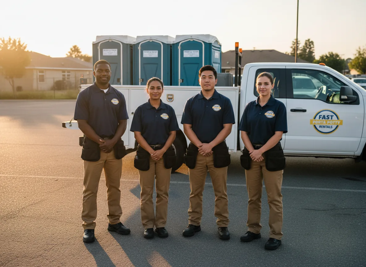 Standard Porta Potty Rentals company in Clam Lake, WI
